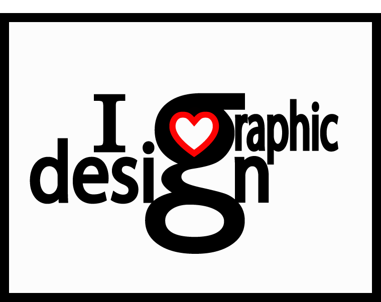 I x graphic design by karkussen